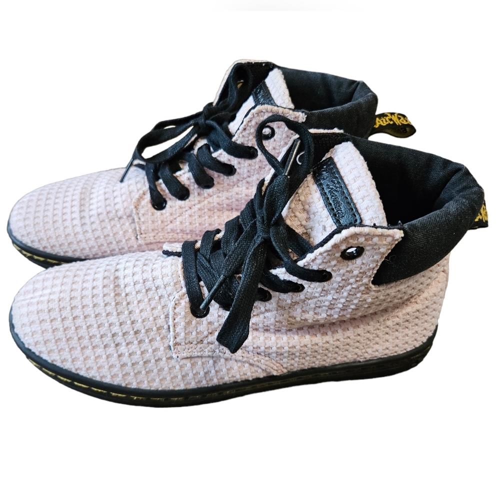Dr. Martens Pink Lace Up Boots